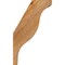 Ekena Millwork 4"W x 6"D x 10"H Funston Rough Sawn Knee Brace, Western Red Cedar BRC04X06X10FST00RWR - alternate 4
